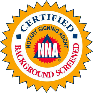 NNA Certified Backgrounnd Screened seal.